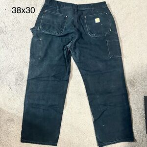 Carhartt Men's Dark Gray Cargo Pants